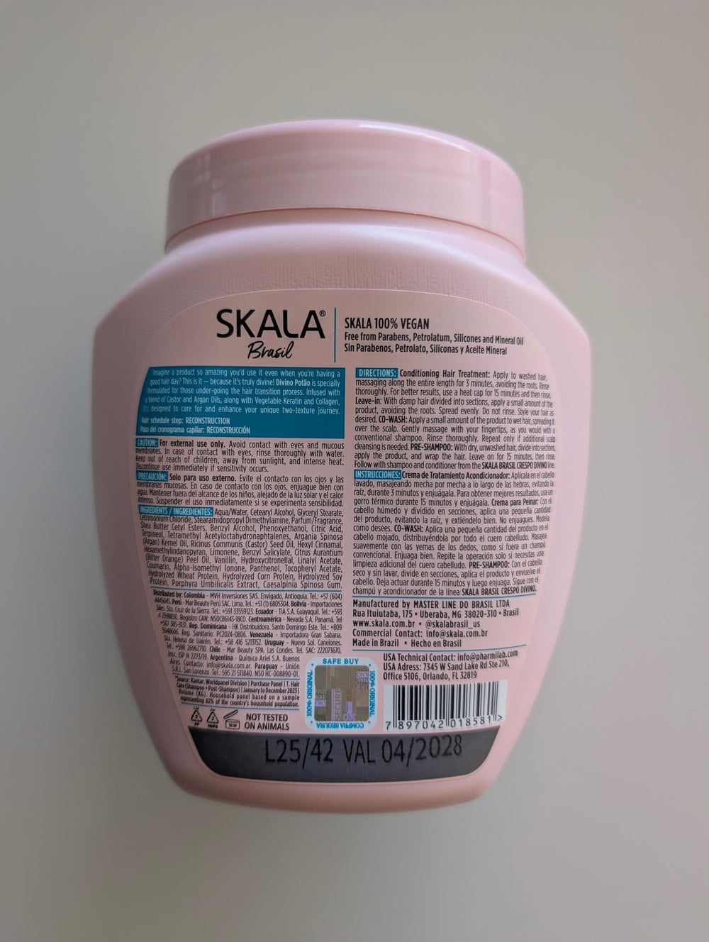 SKALA Brasil Divine Curls uso diario para rizos definidos y manejables