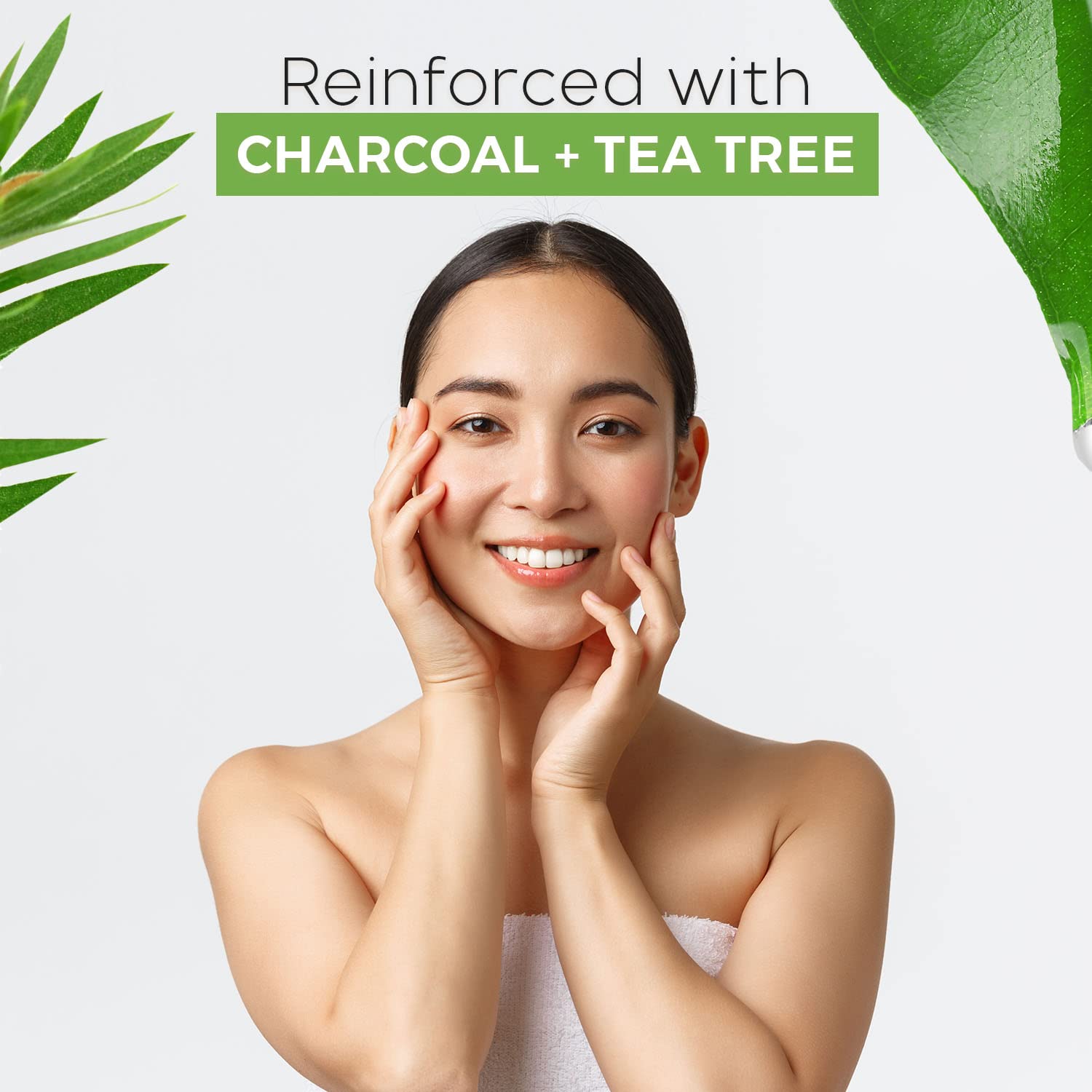 Skin Aesthetics: textura de carbón y aroma de árbol de té para la experiencia sensorial