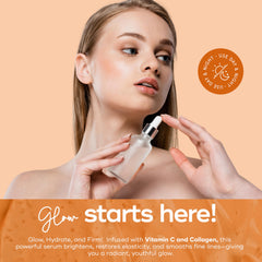 Skin Aesthetics Serum de Vitamina C, aplicación con dosificador cómodo.