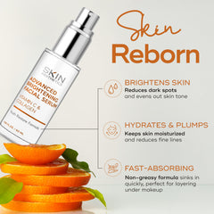 Skin Aesthetics Serum de Vitamina C, textura cremosa al tacto.