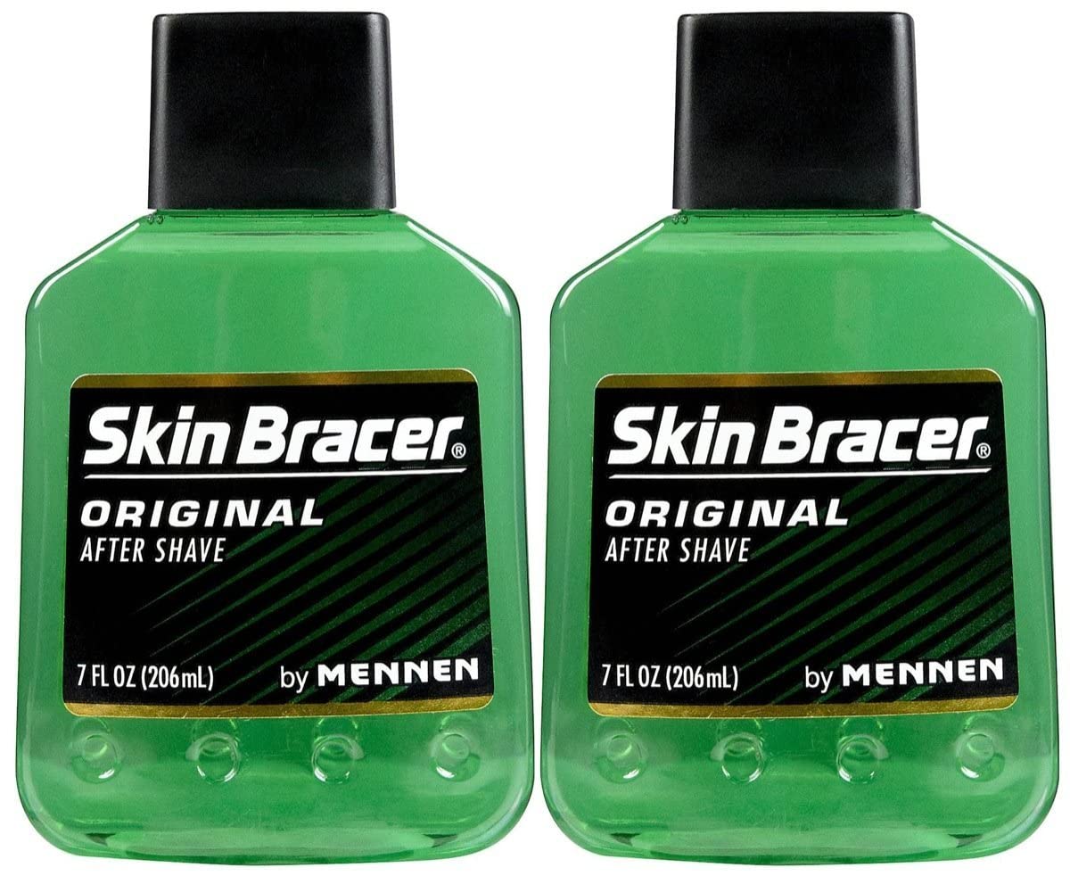 Skin Bracer de Mennen, botella tras afeitado, sensación fresca y ligera para terminar la rutina.