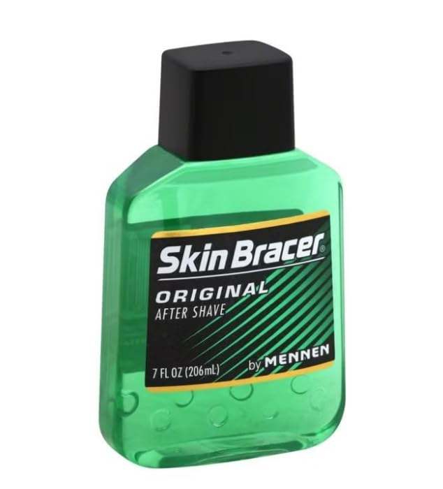 Skin Bracer Original After Shave en envase compacto, ideal para viaje.