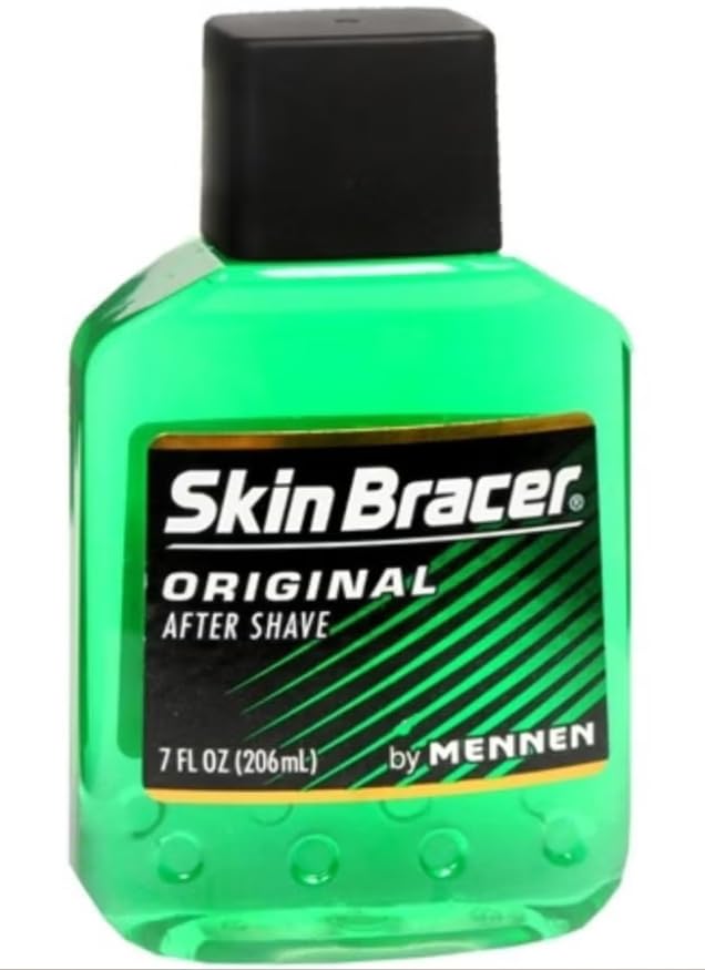 Skin Bracer Original After Shave ofrece textura líquida de absorción rápida para piel suave.