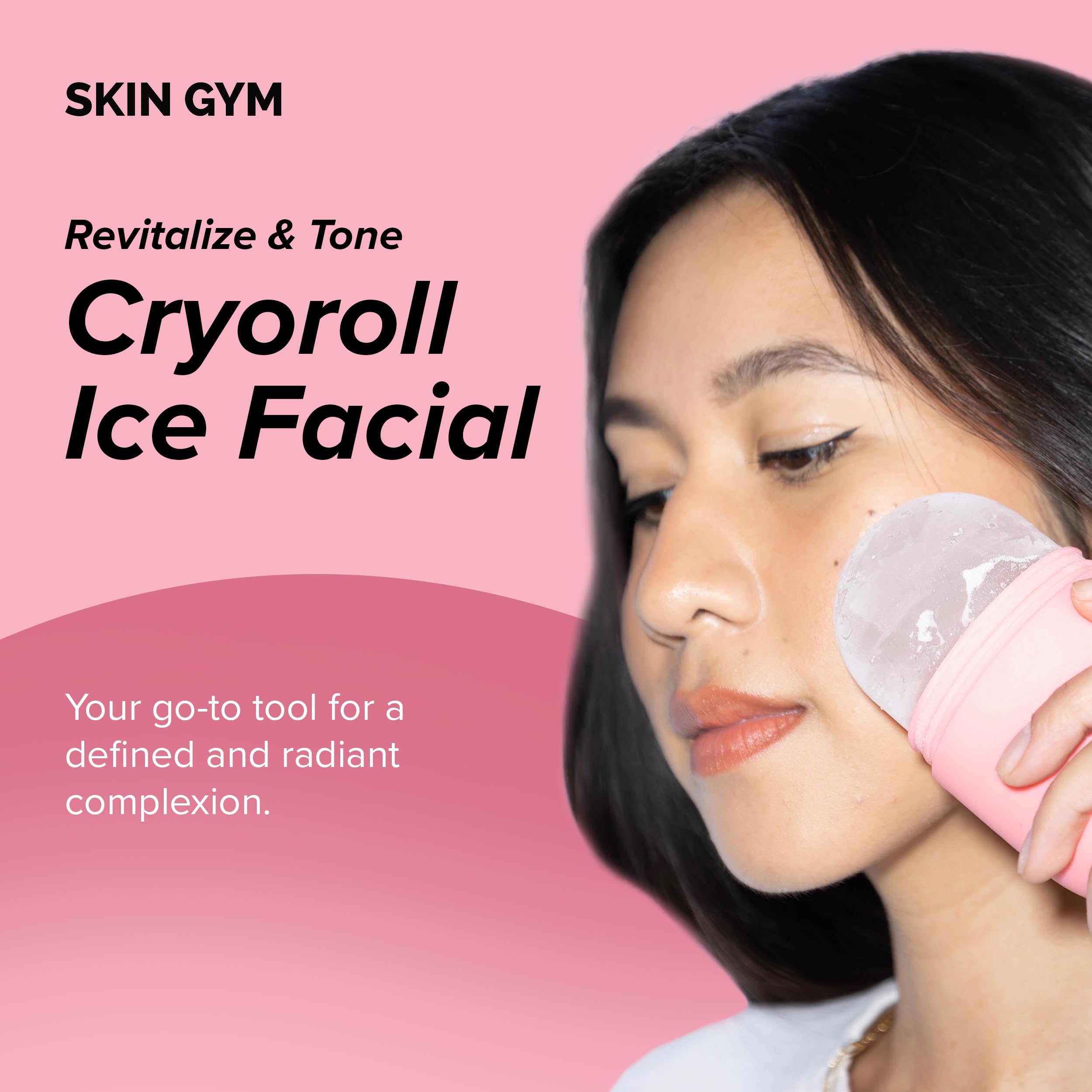 Skin Gym Ice Roller ayuda a reducir bolsas de ojos con uso diario