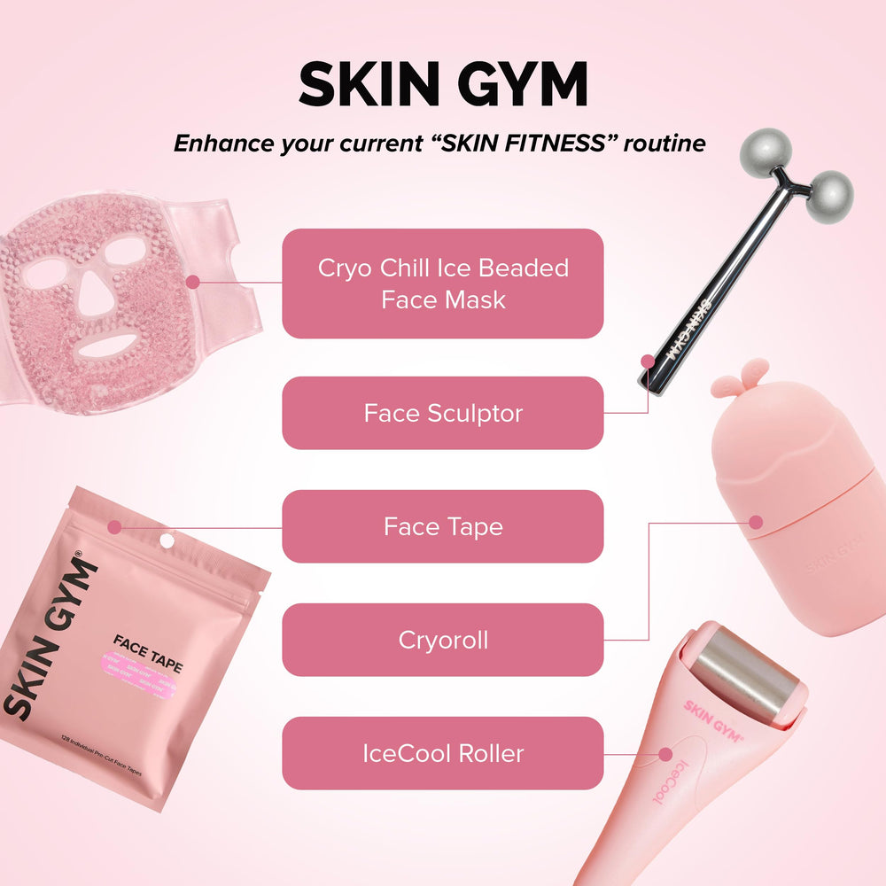 Skin Gym Ice Roller es una solución fría reutilizable para tratamientos en casa