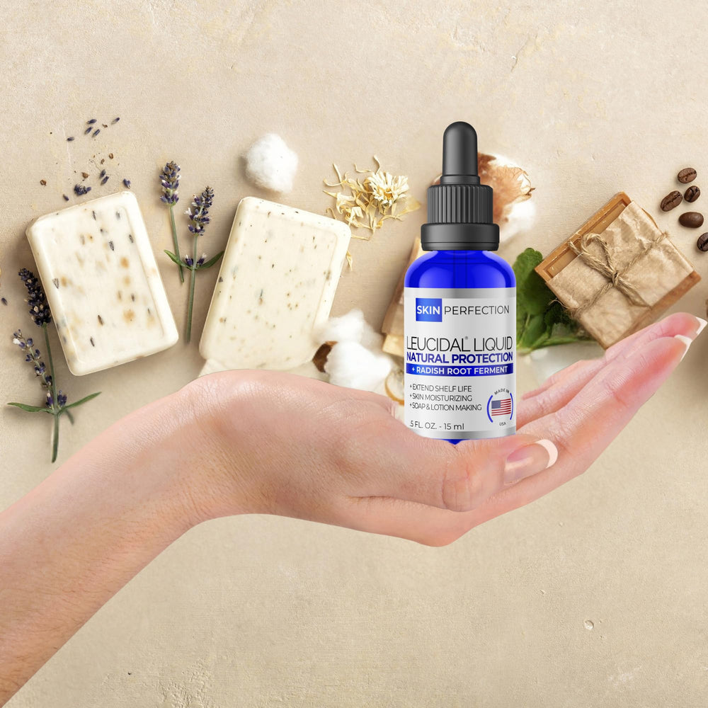 Serum de vitamina C puede beneficiarse con Leucidal Liquid.