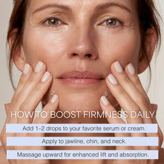 Textura hidratante de Progeline Serum Booster en piel, sensación suave al tacto.