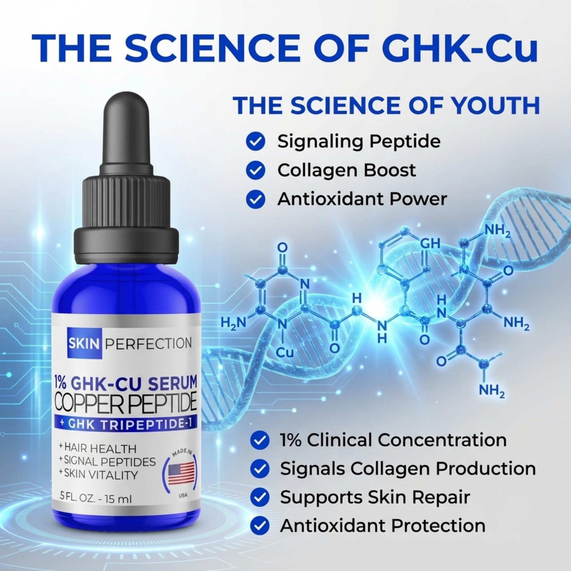 Sérum pour densité capillaire et renforcement des cheveux