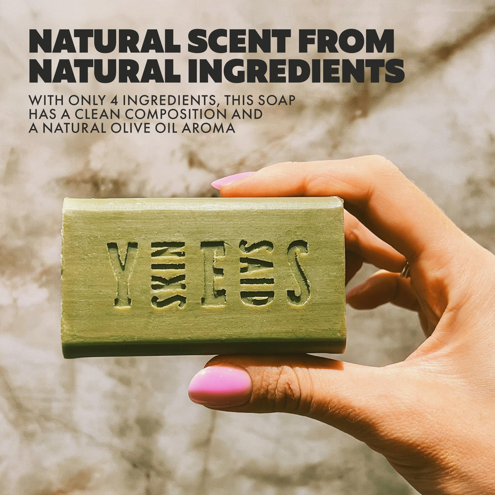 Skin Said Yes fragancia natural del aceite de oliva en jabón