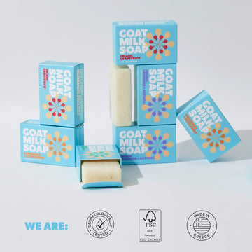 Skin Said Yes coconut oil-based lather goat milk soap for nourishment