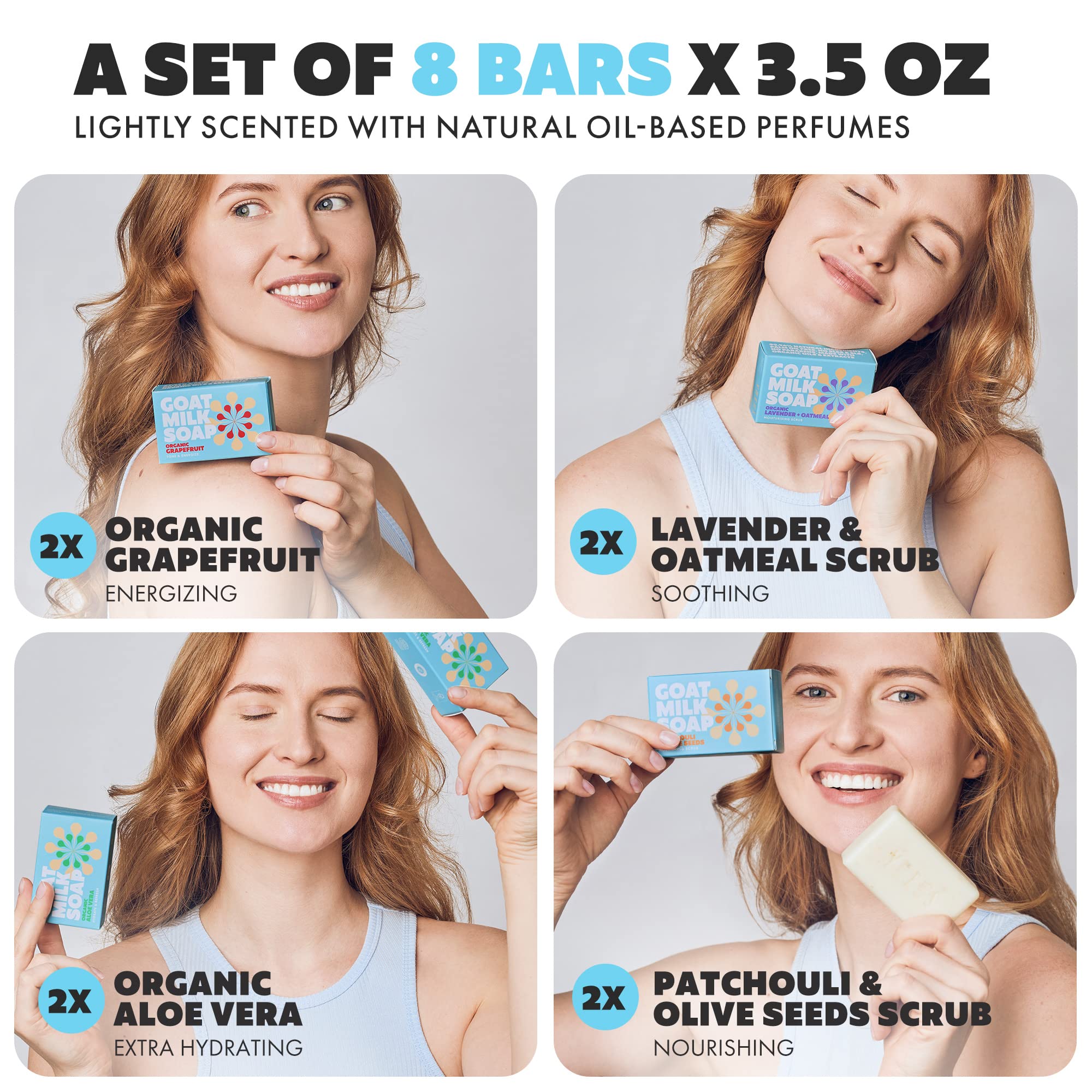 Skin Said Yes olive oil-based lather goat milk soap for moisture