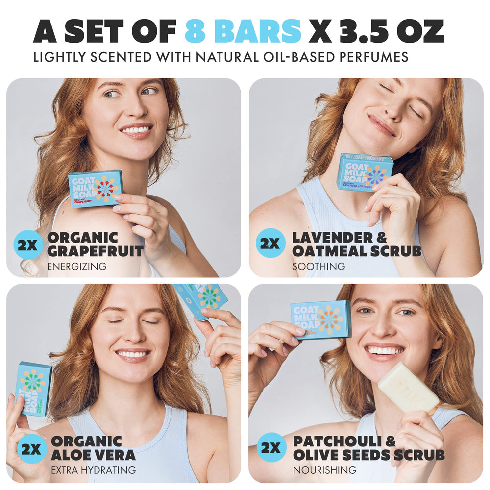 Skin Said Yes olive oil-based lather goat milk soap for moisture