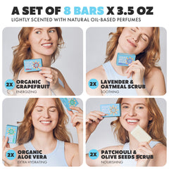 Skin Said Yes olive oil-based lather goat milk soap for moisture