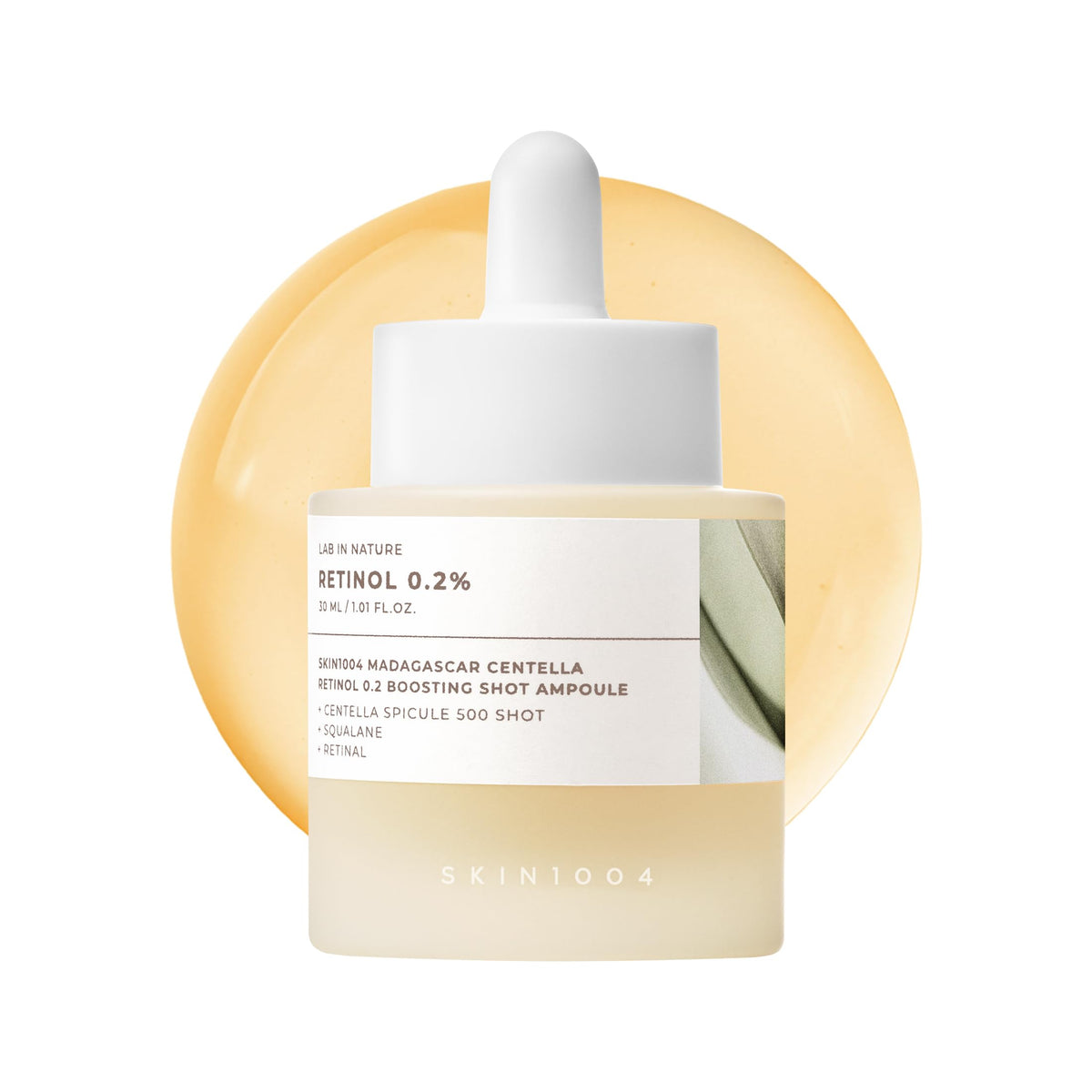 SKIN1004 botella de ampolla retinol 0.2% para piel hidratada y suave