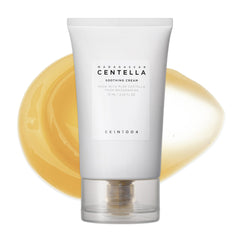 SKIN1004 Madagascar Centella crema calmante en frasco de 75 ml, hidratación suave para piel sensible.