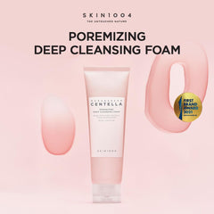Espuma cremosa SKIN1004 limpia suavemente y elimina impurezas superficiales