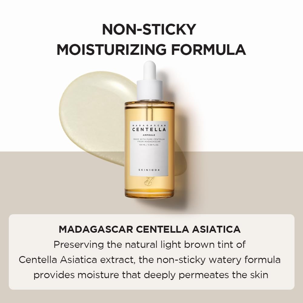 SKIN1004 Centella Madagascar, hojas que inspiran calma para la piel.