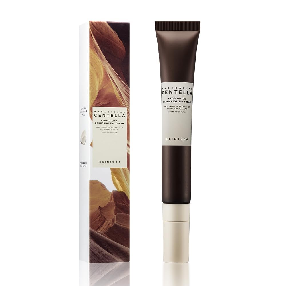 SKIN1004 crema de ojos Centella Probio-Cica Bakuchiol en tubo, ayuda a hidratar el contorno.