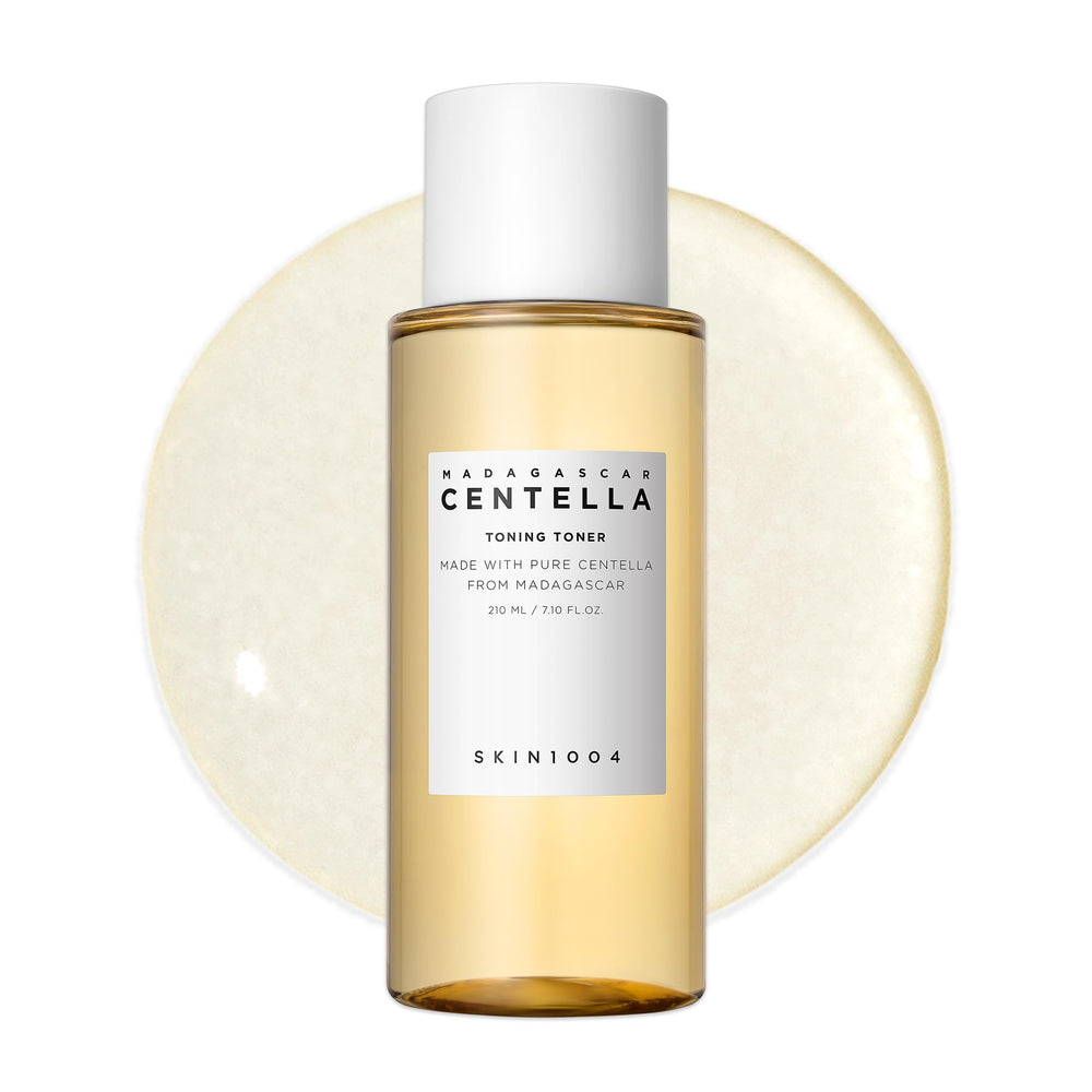 SKIN1004 Centella Toner en botella; hidratación suave para la piel.