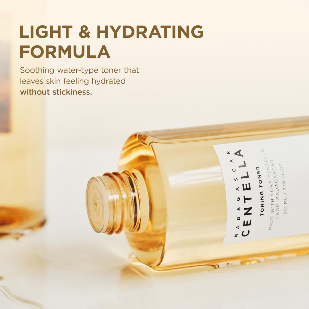 SKIN1004 Centella Toner facilita la absorción de productos siguientes.