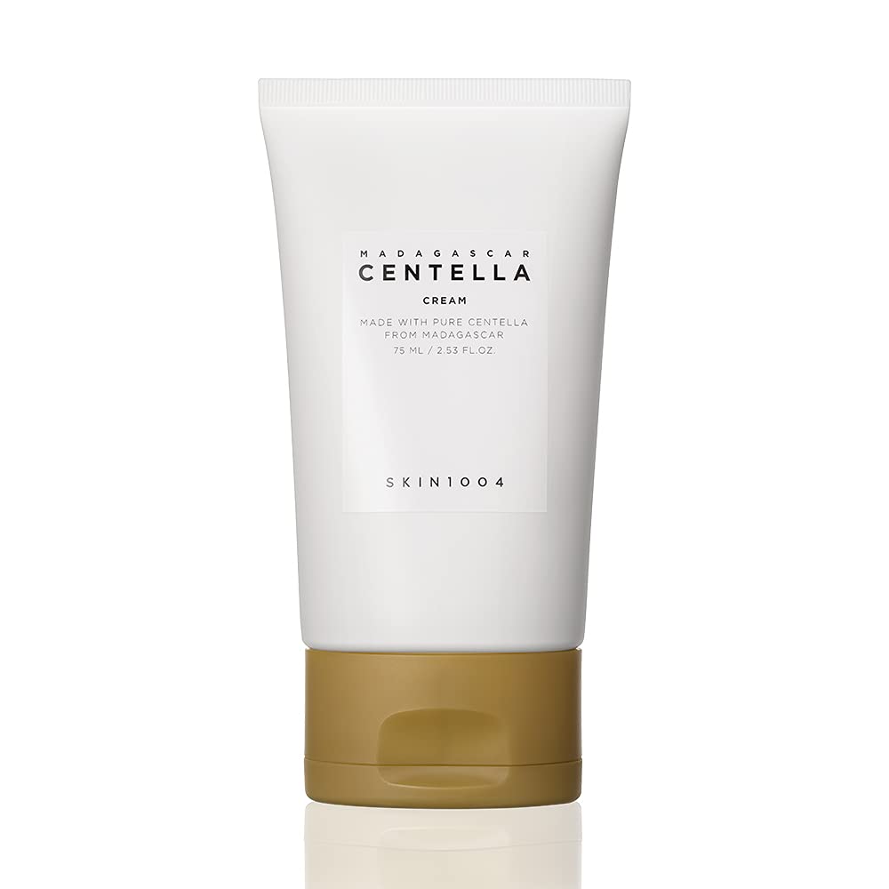 SKIN1004 Madagascar Centella Cream, embalaje compacto para uso diario.