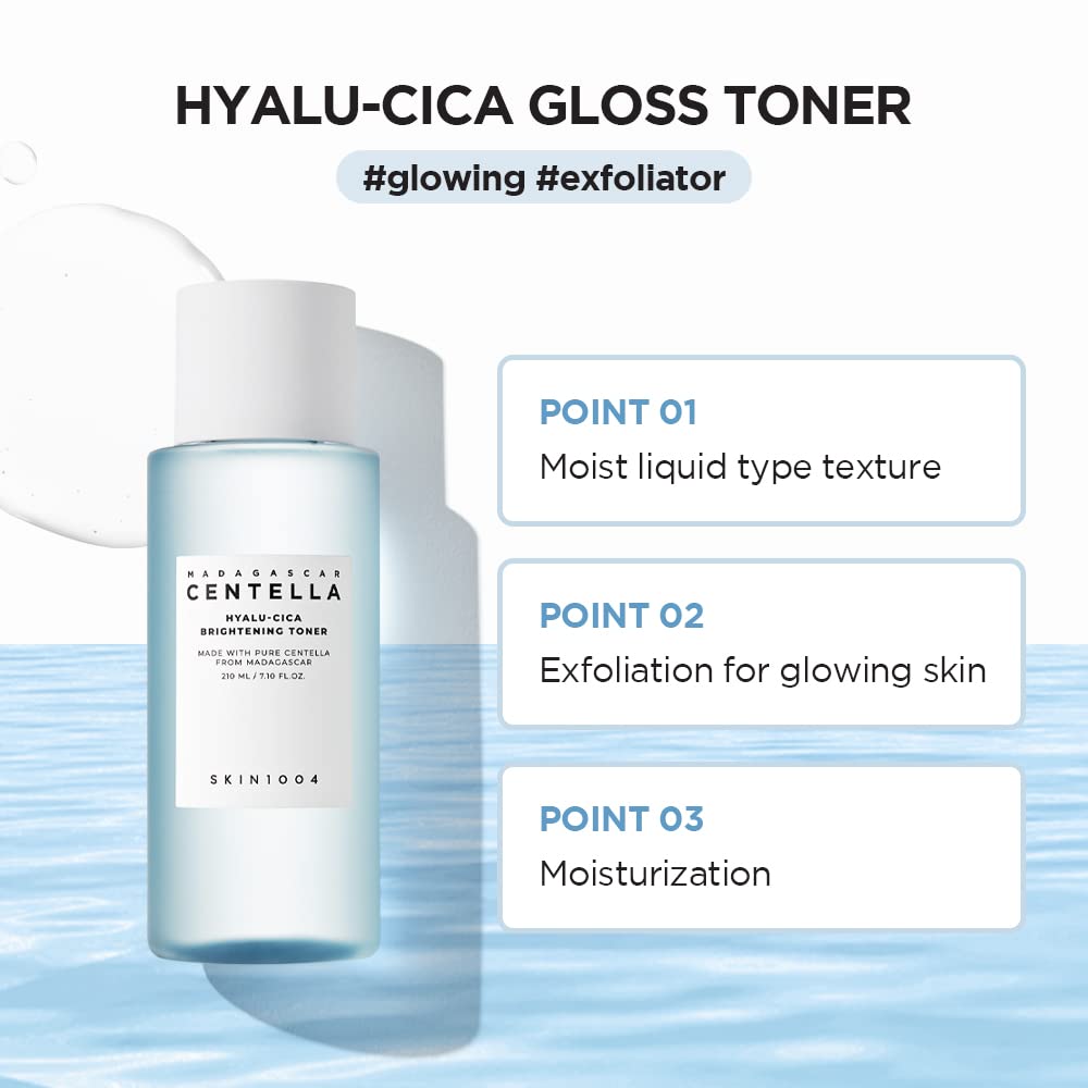 SKIN1004 Hyalu-CICA Toner: empaque minimalista y limpio.