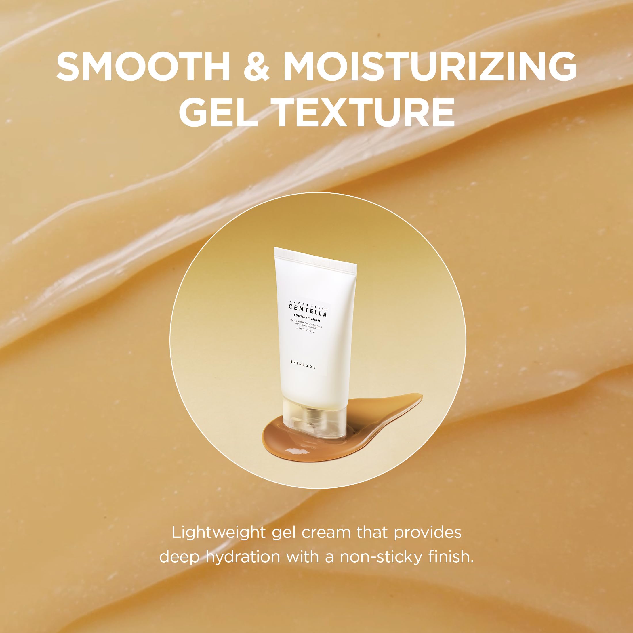 Piel sensible se beneficia de hidratación suave y calmante con SKIN1004.