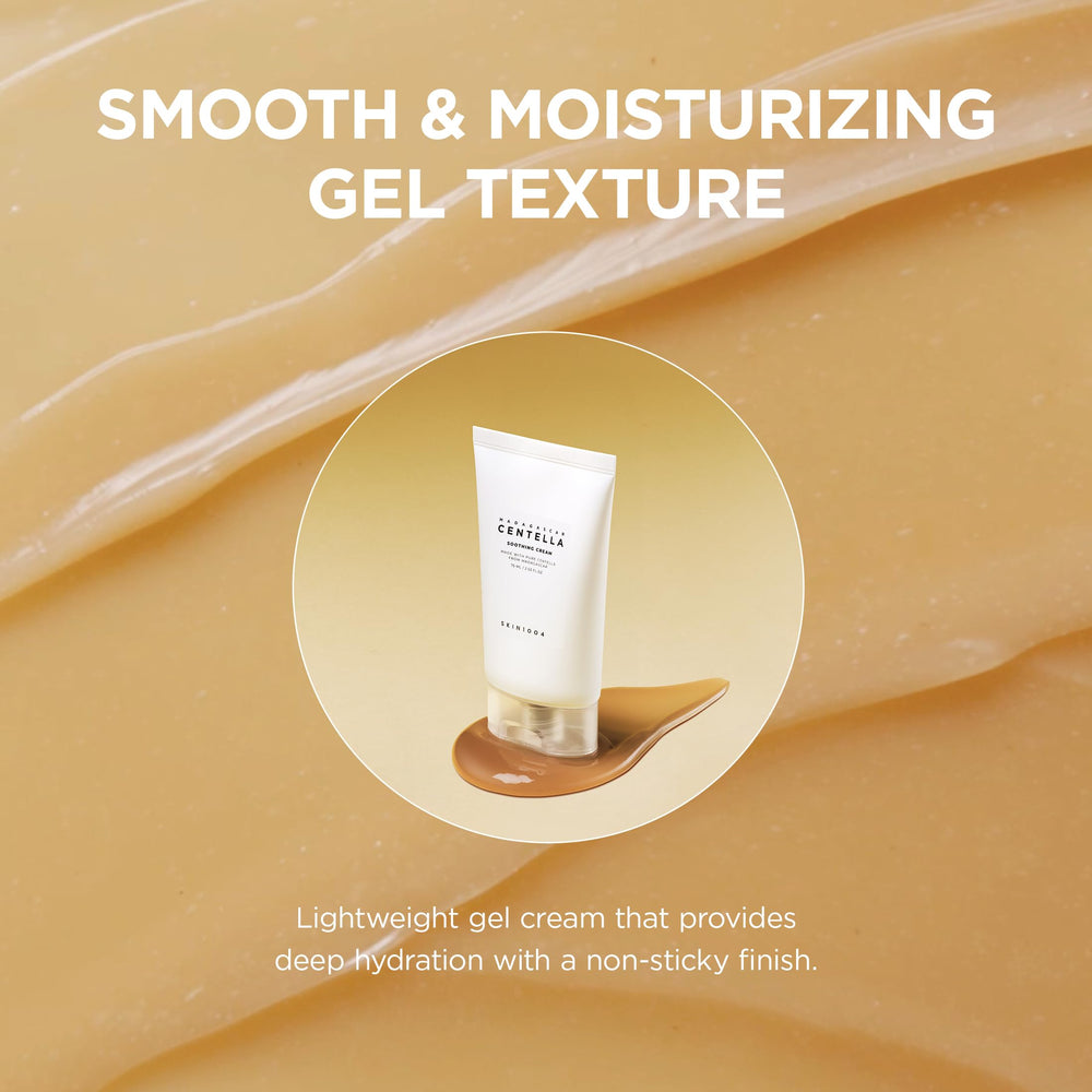 Piel sensible se beneficia de hidratación suave y calmante con SKIN1004.