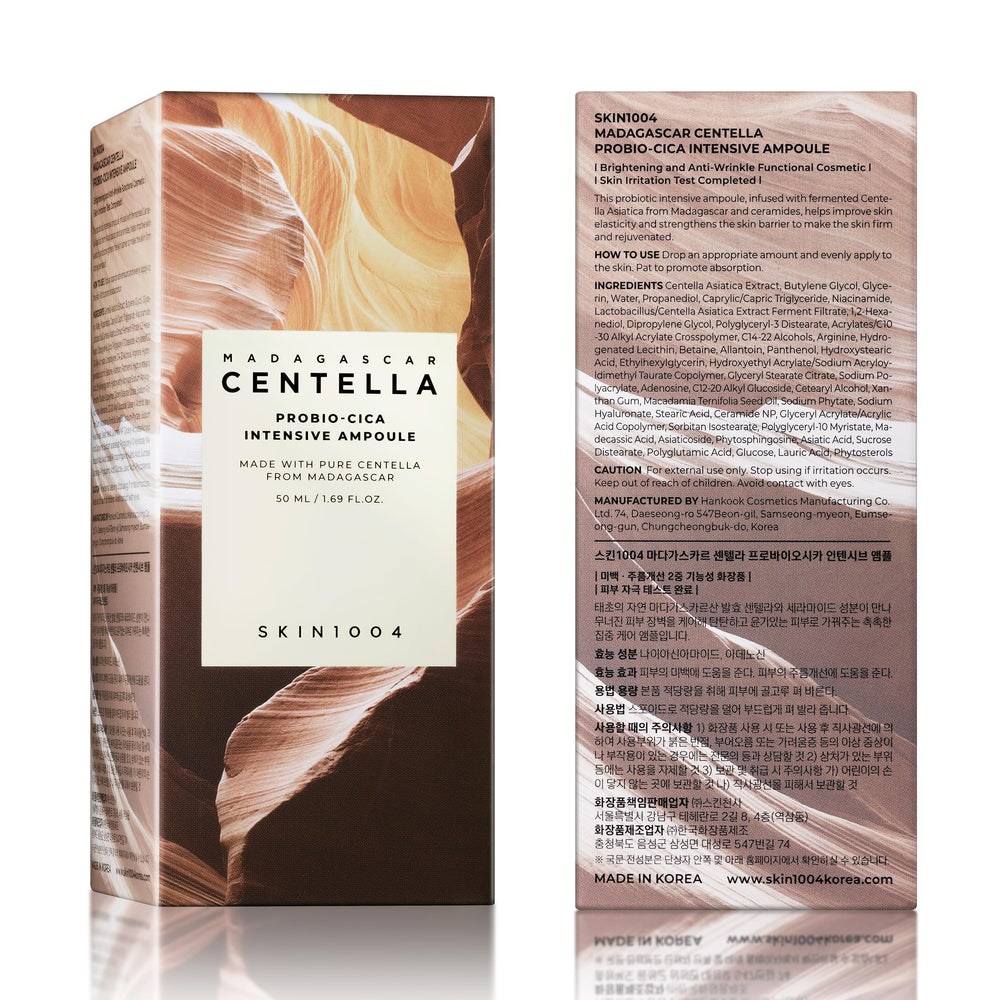 SKIN1004 Probio Cica Intensive Ampoule, hidratación duradera sin sensación grasa