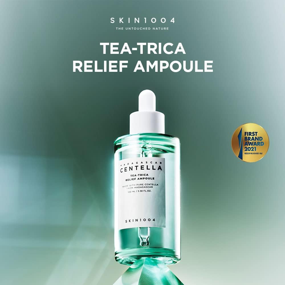 Textura ligera del serum de SKIN1004 Tea-Trica Relief para absorción rápida