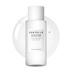 SKIN1004 Tone Glowing Boosting Toner bottle front view supports hydrated, balanced skin tone daily