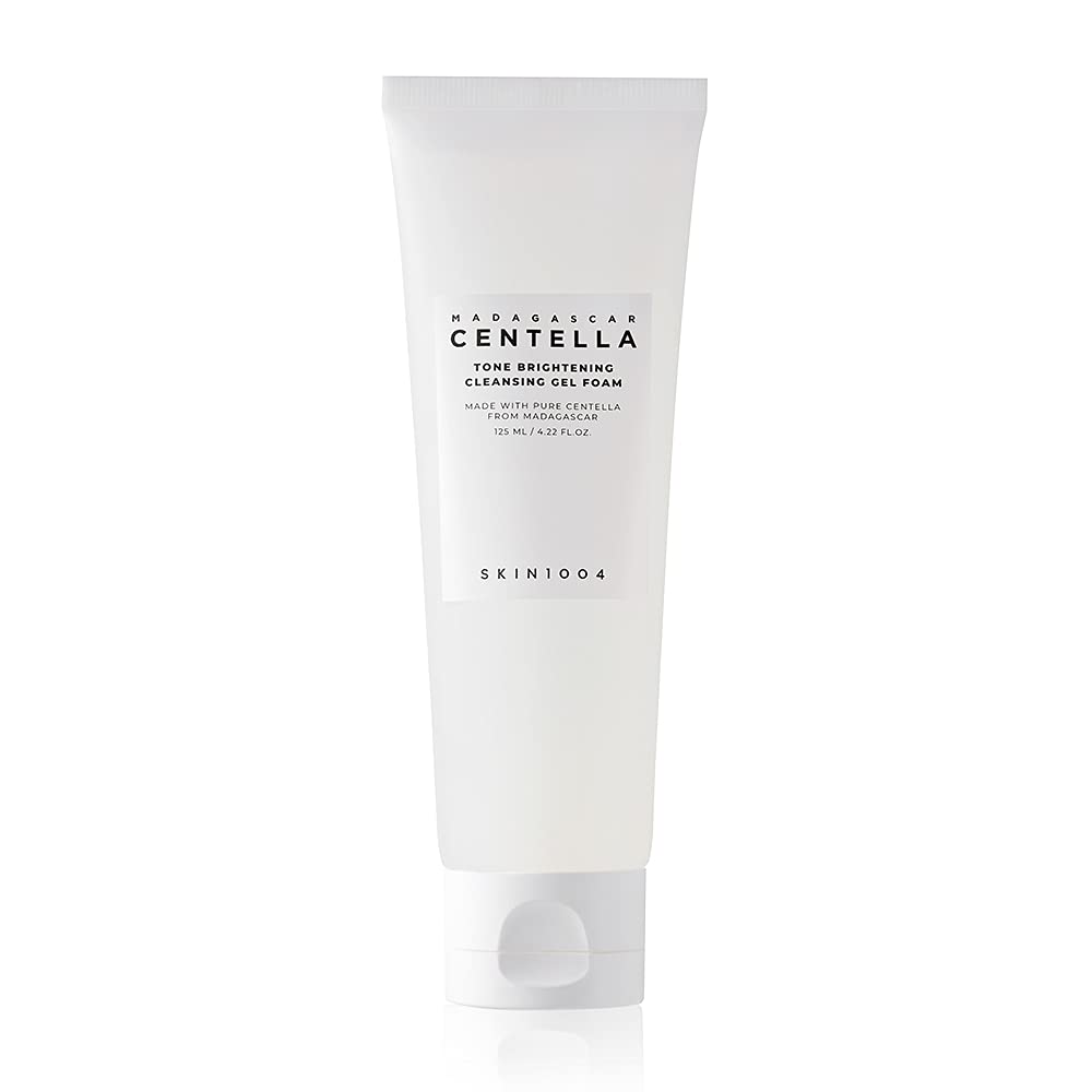 SKIN1004 tono brillante gel limpiador espumoso para rostro, limpia sin resecar la piel
