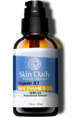 Skin Daily Skincare Solutions Niacinamida Serum: botella ambar para conservar la formula y frescura.