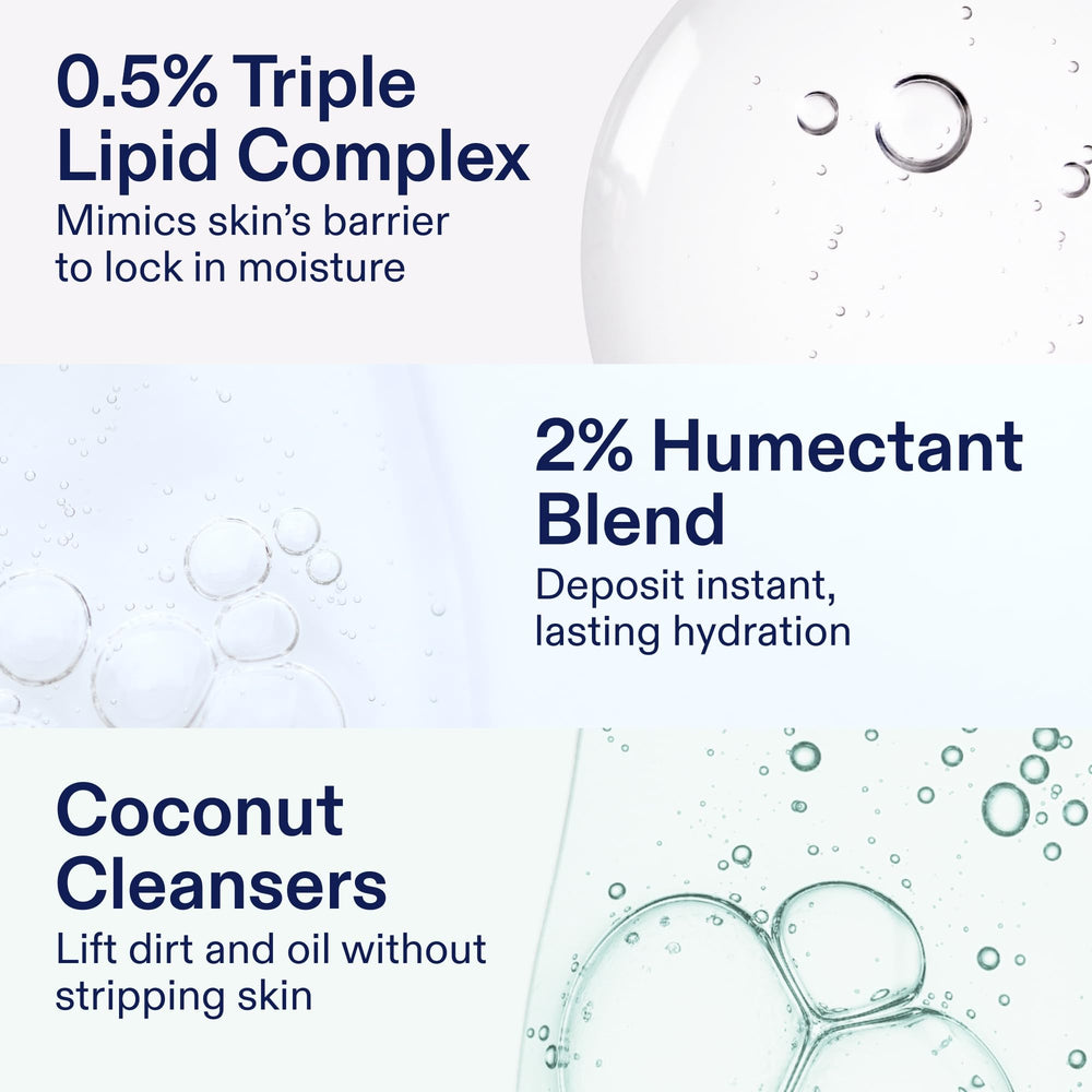 Remoción suave de maquillaje y protector solar con Skinfix, sin resecar la piel.