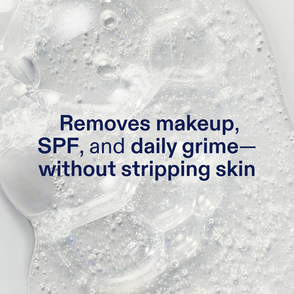 Textura de gel suave de Skinfix Ceramida + Ectoin para limpieza eficaz.
