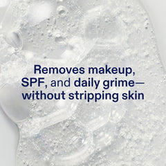 Textura de gel suave de Skinfix Ceramida + Ectoin para limpieza eficaz.