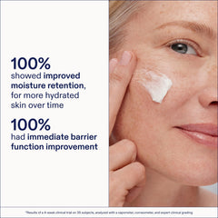 Application matin et soir sur peau propre avec Skinfix Triple Lipid-Peptide.