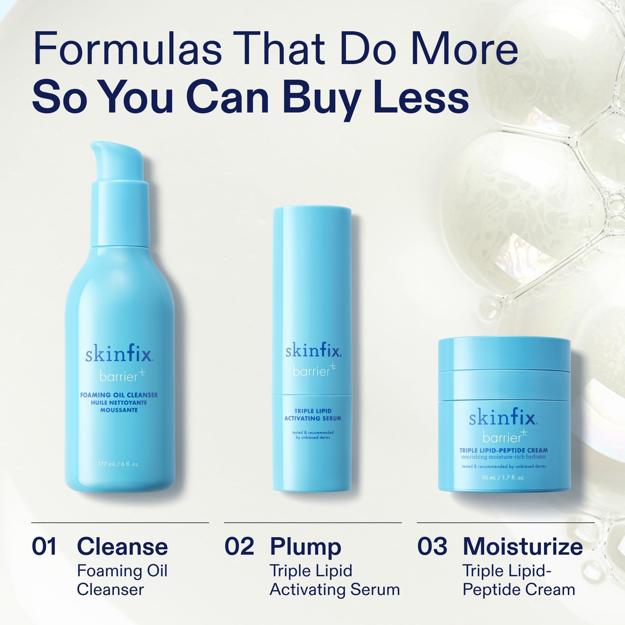 Sans parfum Skinfix, sécurité et confort pour peaux sensibles.
