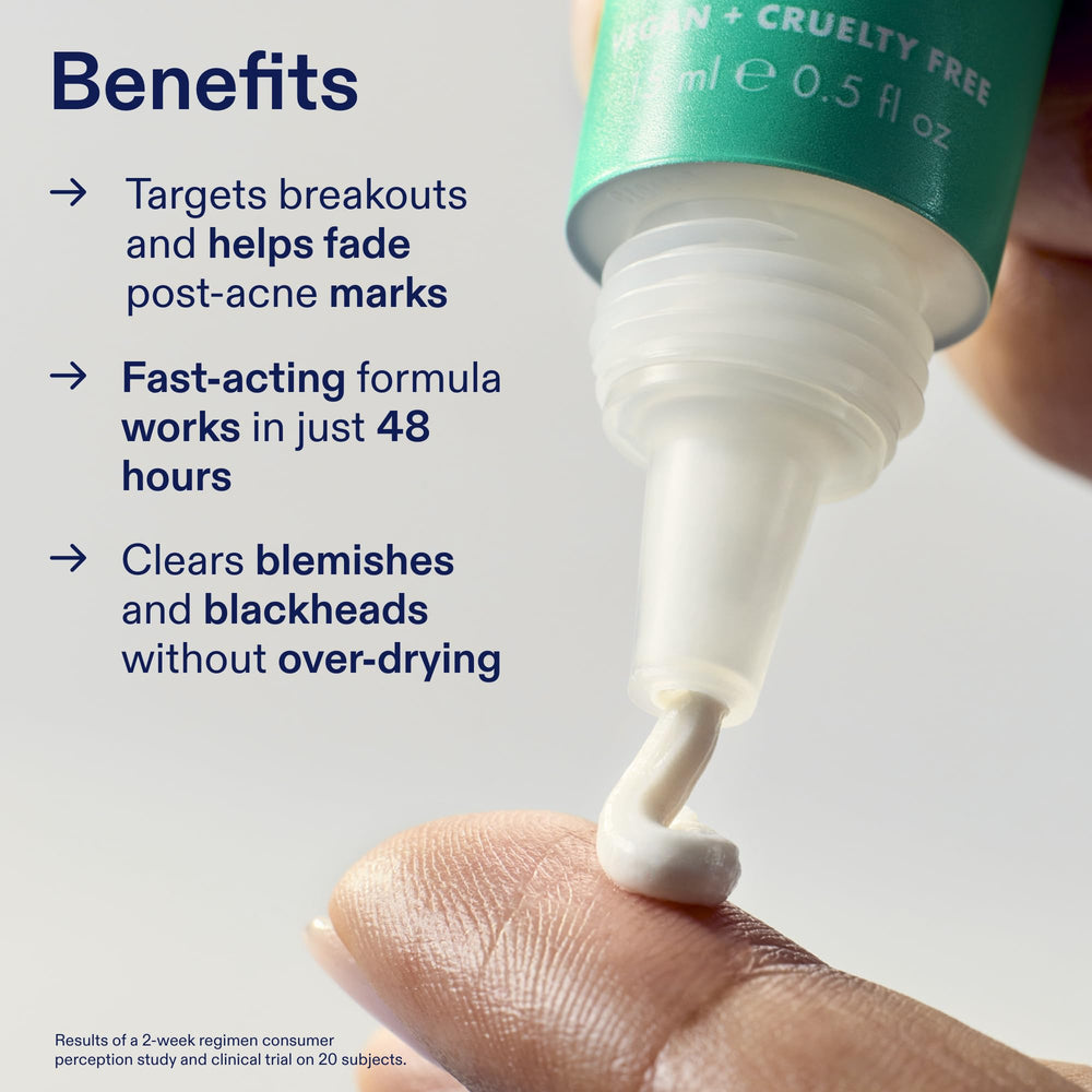 Envase sin fragancia de Skinfix Spot Treatment para piel sensible.