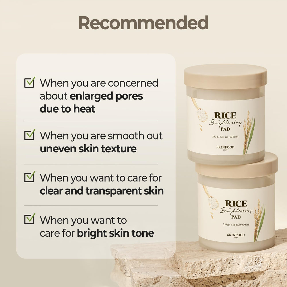 Aplicar como mascarilla SKINFOOD 1957: 10-20 minutos para hidratación focal.