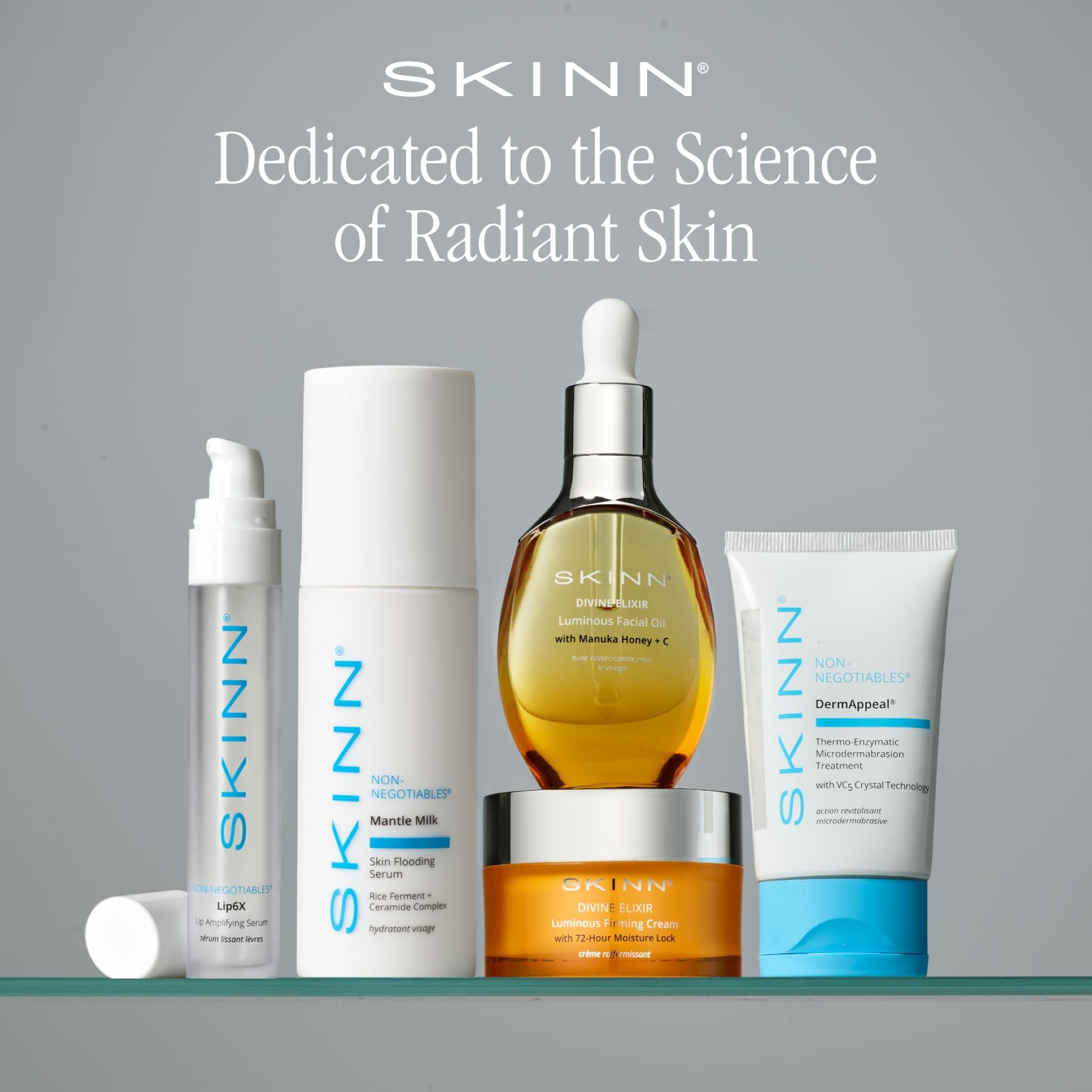 SKINN sérum para todo tipo de piel, perfecto para volumen y humedad labial.