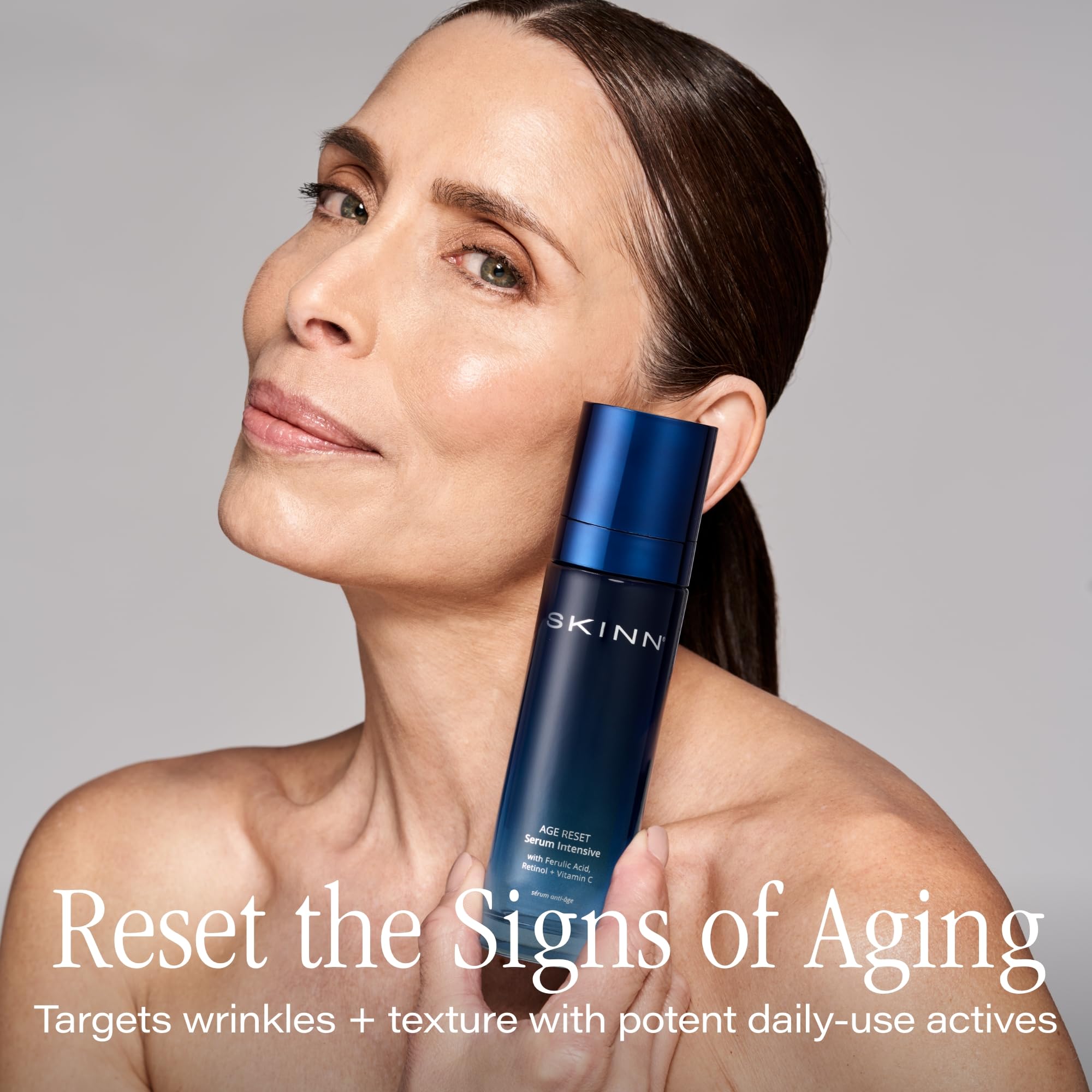 SKINN Serum Profundo para Arrugas en aplicación suave y rápida absorción
