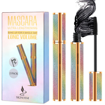 SKINOSM Mascara 4D seda, empaque práctico para un look definido con una sola pasada