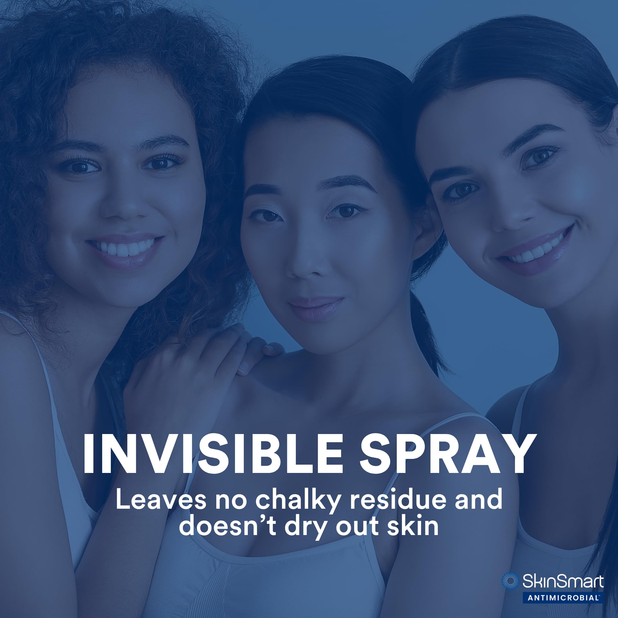 Piel sensible tratada con SkinSmart Antimicrobial aplicacion suave