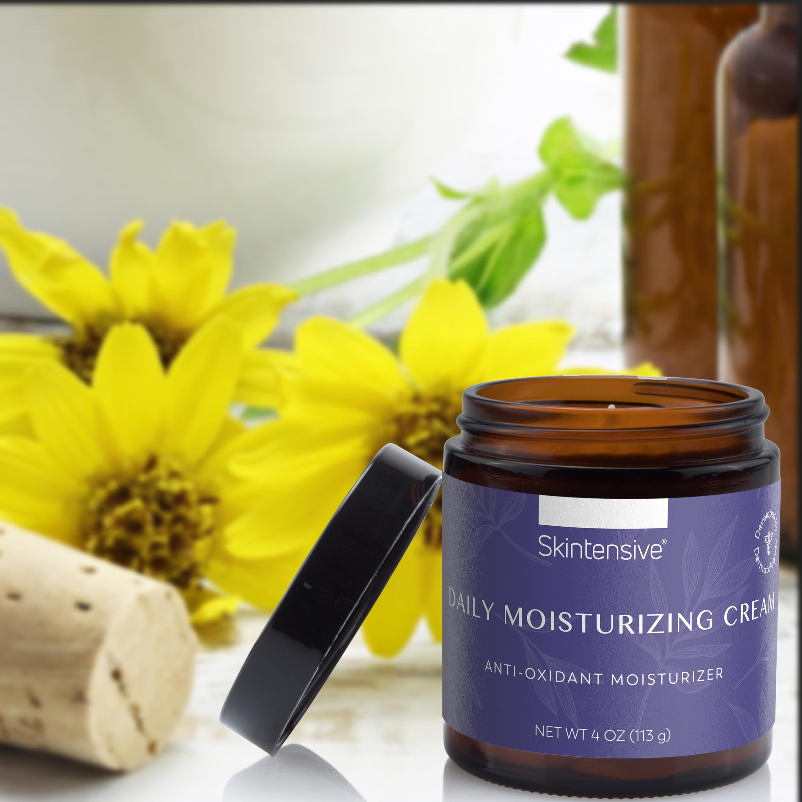 Skintensive: utilisation matin et soir sur visage, mains et corps.