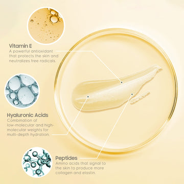 Textura sedosa del Serum Hialurónico Skinworks para una sensación fresca.