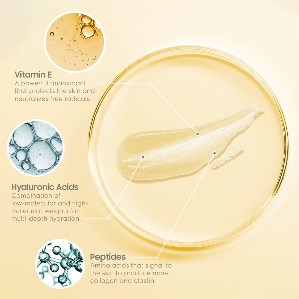 Textura sedosa del Serum Hialurónico Skinworks para una sensación fresca.