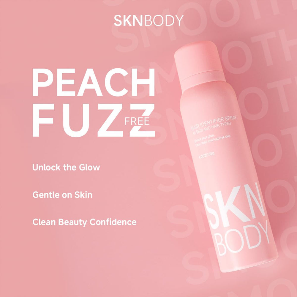 SKNBODY Even mist applied on clean skin shows even coverage.