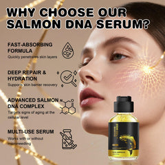 SKSOYT Serum ADN de salmón, uso diario, hidratación prolongada.