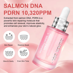 SKSOYT serum ADN de salmón 10320ppm, textura ligera para hidratación diaria.